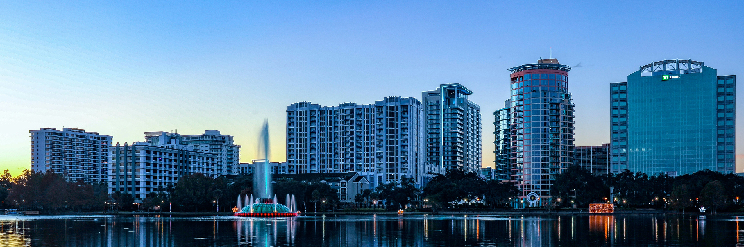 The Orlando Skyline.